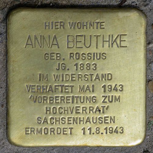 Stolpersteine Qukerstrae 28