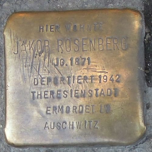 Stumbling Stones Brüderstraße 32