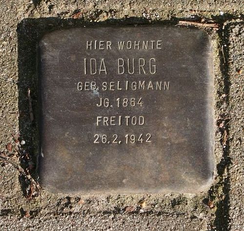 Stumbling Stone Hermann-Distel-Straße 34 #1