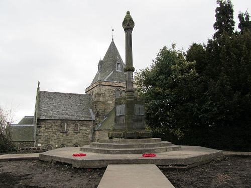 Oorlogsmonument Dysart, Westport en Townhead #1