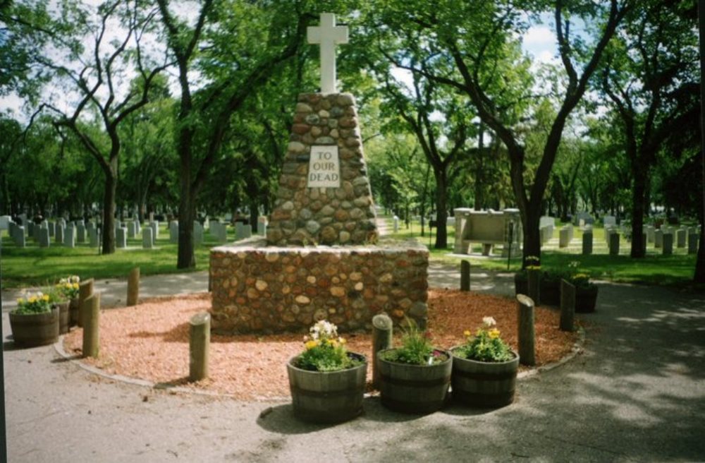 Canadian War Graves Woodlawn Cemetery