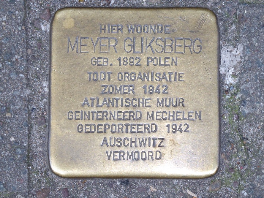 Stolperstein Lange Kievitstraat 73 #5