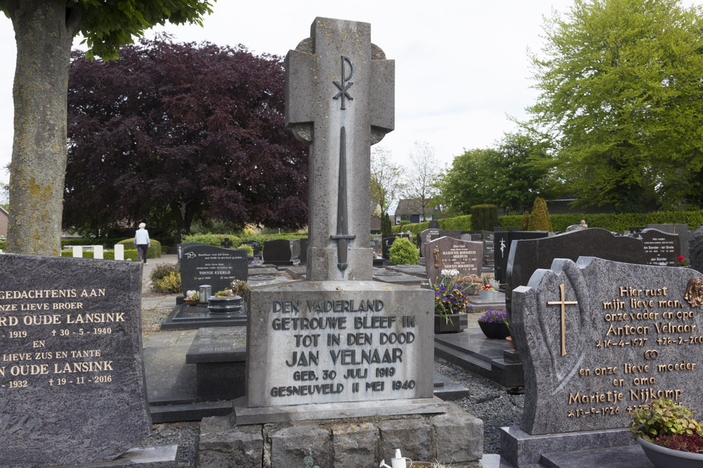 Dutch War Graves Roman Catholic Cemetery Tubbergen #3