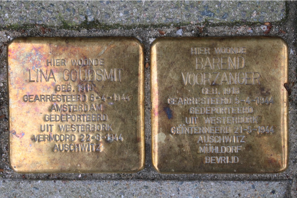 Stolpersteine Vechtstraat 71 #1