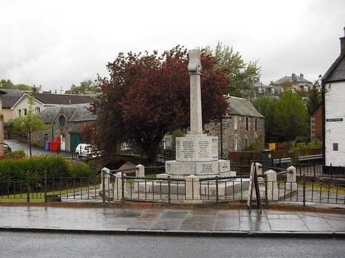 Oorlogsmonument Biggar #1