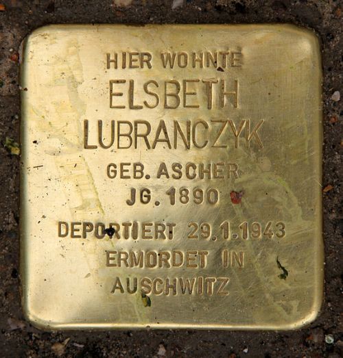 Stumbling Stones Martin-Luther-Straße 42 #2