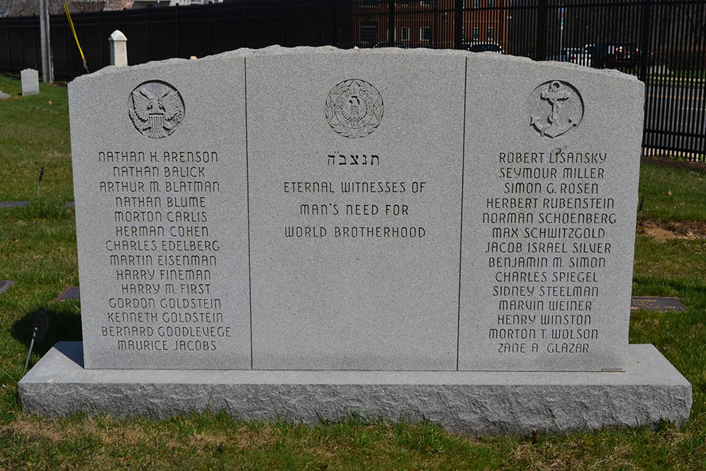 Oorlogsmonument Jewish Community Cemetery #1