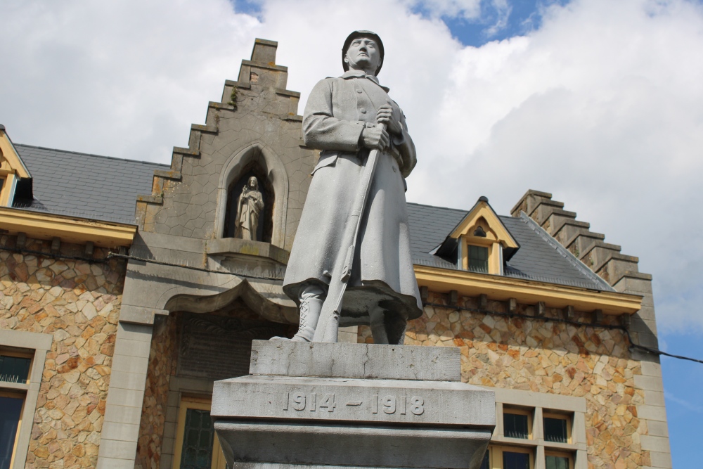 Oorlogsmonument Ham-sur-Heure #2