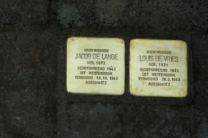 Stolpersteine Sluisstraat 11 #2