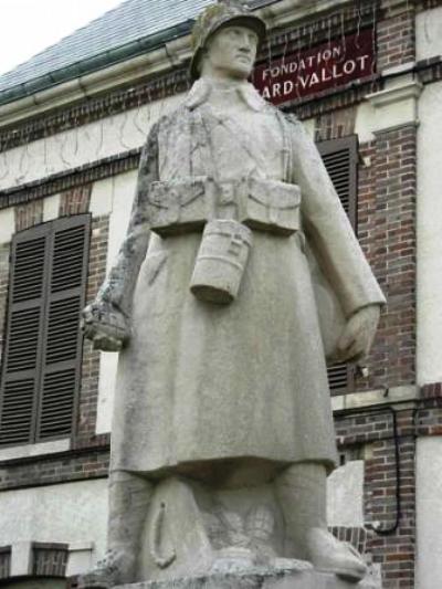 Oorlogsmonument Marigny-le-Chtel