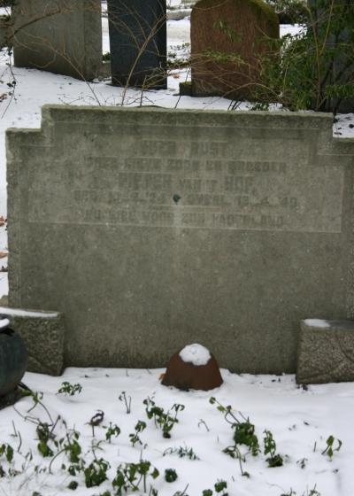 Dutch War Graves Zorgvlied Cemetery #5