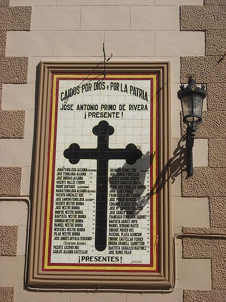 Spanish Civil War Memorial Rafelbunyol #1