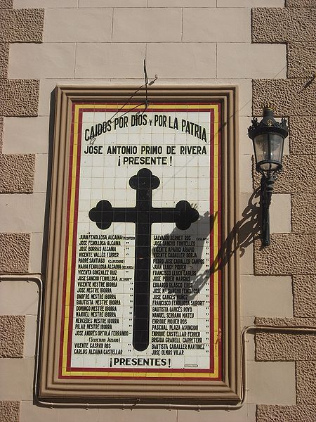 Monument Spaanse Burgeroorlog Rafelbunyol