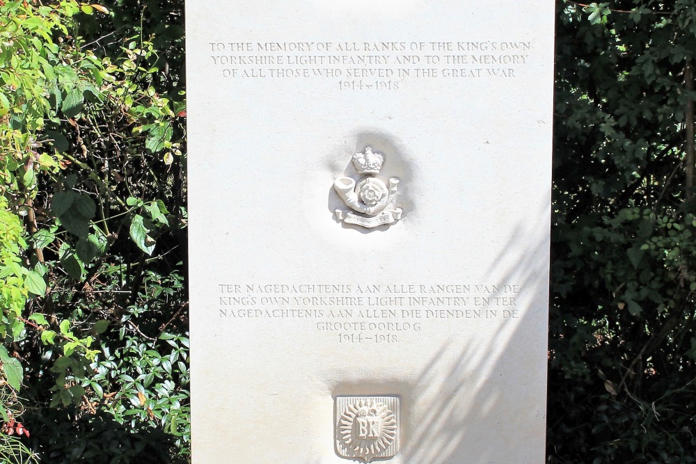 Memorial The King's Own Yorkshire Light Infantry			 #2