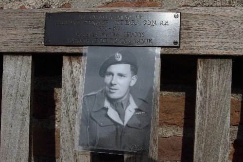 Memorial Bench Leslie Jack Plummer #3