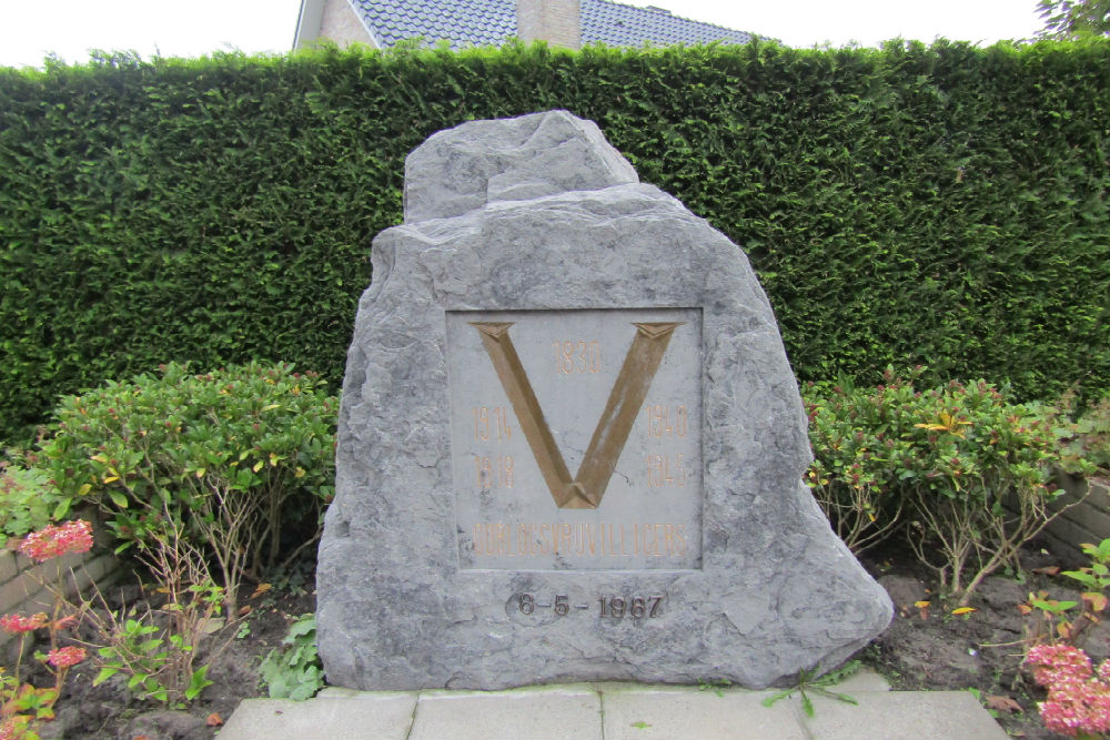 Monument Oorlogsvrijwilligers Brugge #2