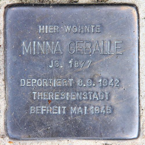 Stolpersteine Schsische Strae 22 #2