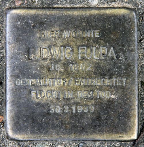 Stolperstein Miquelstrae 86 #1