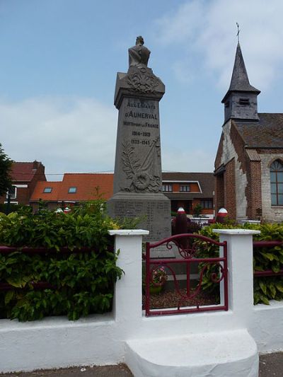 Oorlogsmonument Aumerval