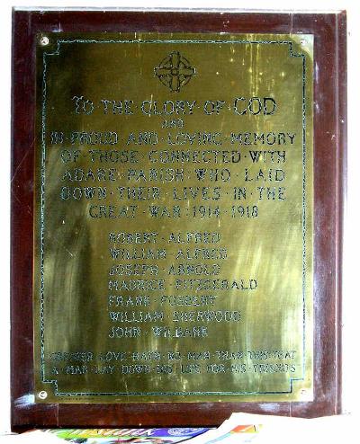 Monument Eerste Wereldoorlog St. Nicholas's Church
