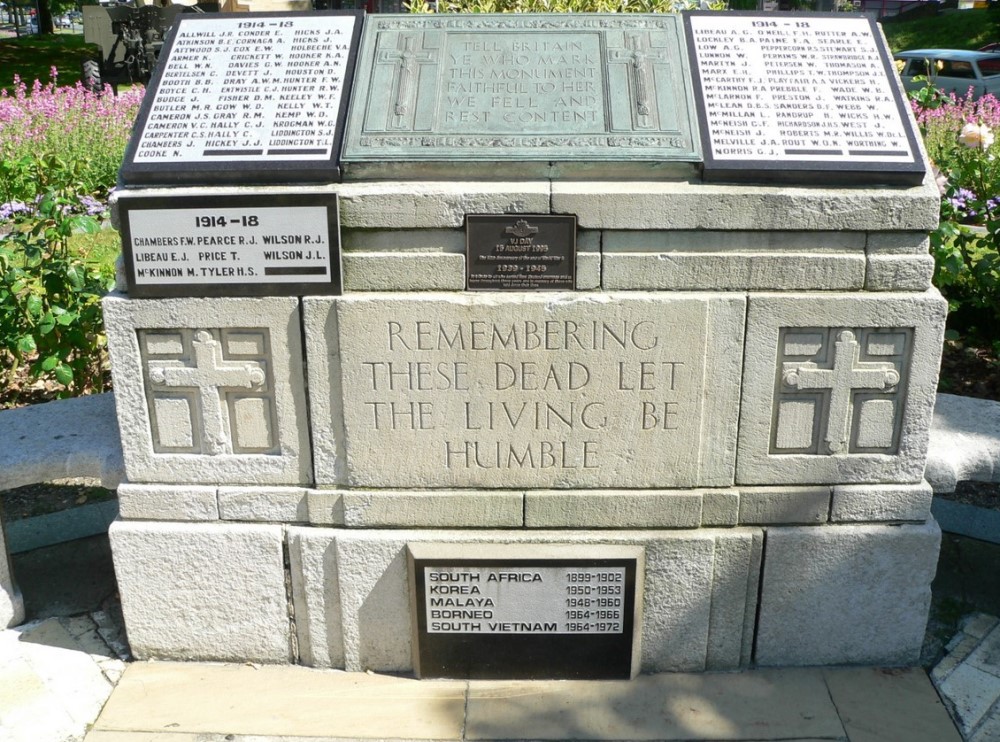 Oorlogsmonument Cambridge #1