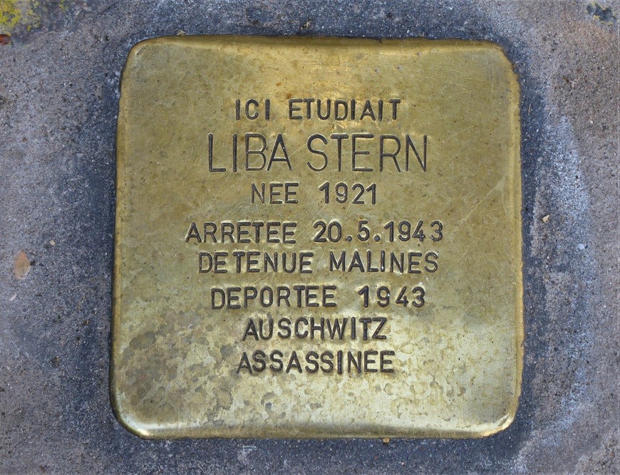 Stumbling Stones Rue Belliard 135 #3