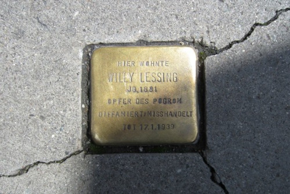 Stolperstein Willy-Lessing-Strae 8