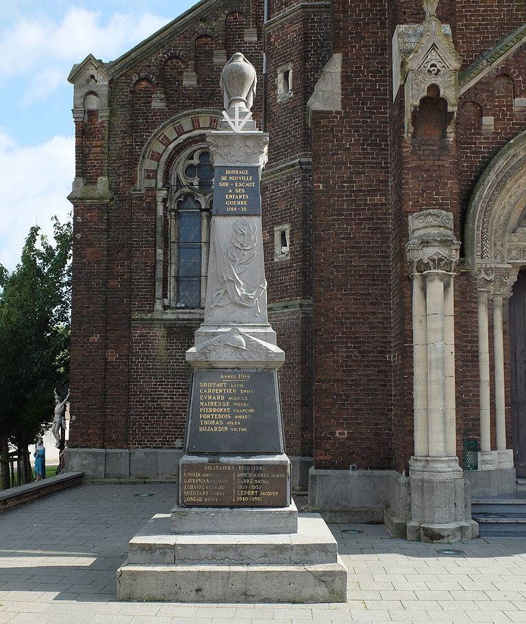 Oorlogsmonument Neuville-sur-Escaut