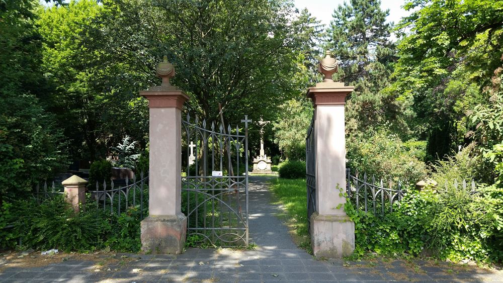 American War Grave Hauptfriedhof Landau