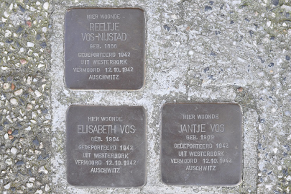 Stolpersteine Groningerdwarsstraat 10 #1