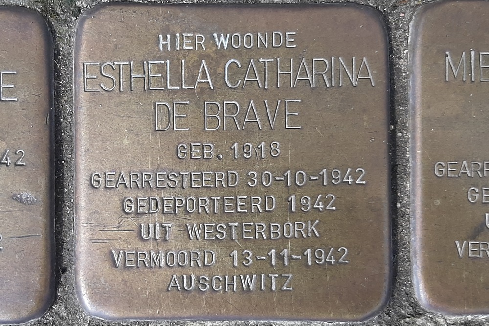 Stolpersteine Servaes Noutsstraat 6 #3