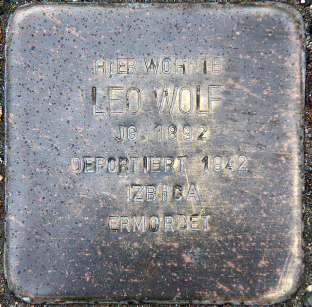 Stumbling Stones Theodor-Heuß-Straße 65 #2