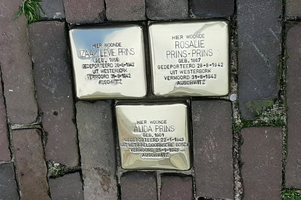 Stumbling Stones Schagchelstraat 5a #1