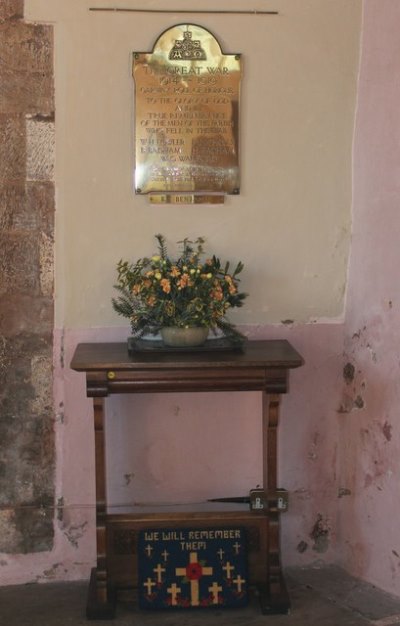 War Memorial Garway Church