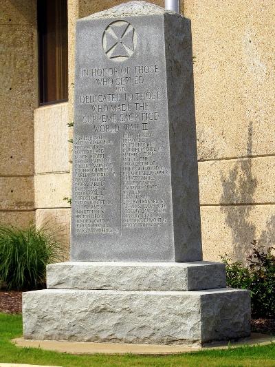 Monument Tweede Wereldoorlog Wayne County #1