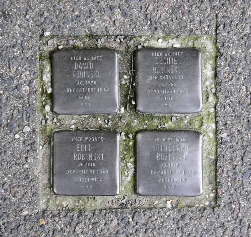 Stolpersteine Lichtenberger Strae 33