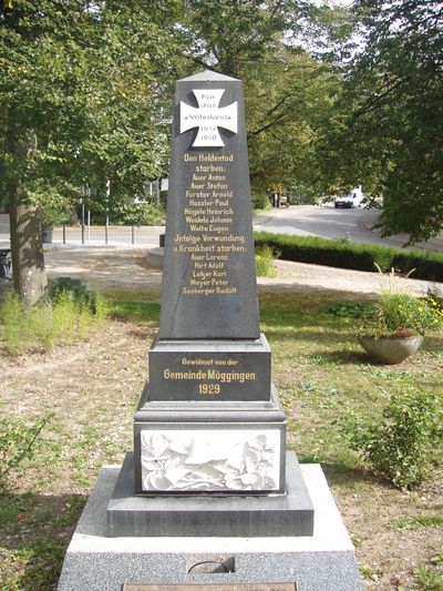 Oorlogsmonument Mggingen #1