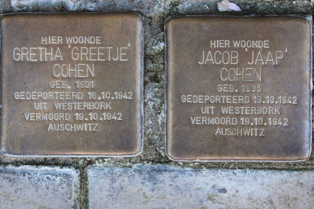 Stumbling Stones Berberisstraat 20 #3