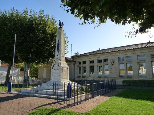 Oorlogsmonument Gaillan-en-Mdoc