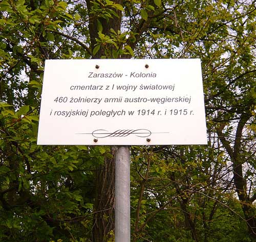 Zaraszw-Kolonia Austrian-Russian War Cemetery #2