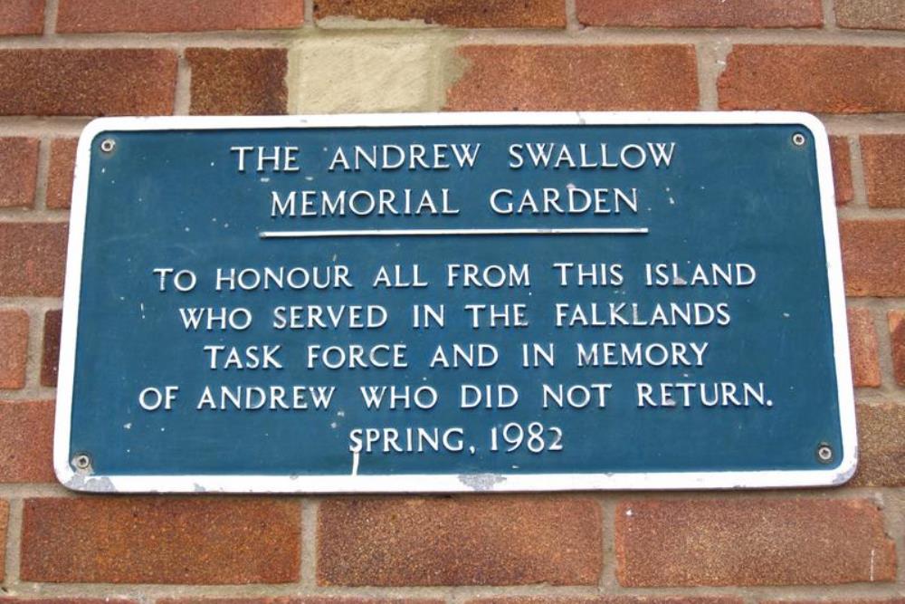 Herdenkingstuin Andrew Swallow