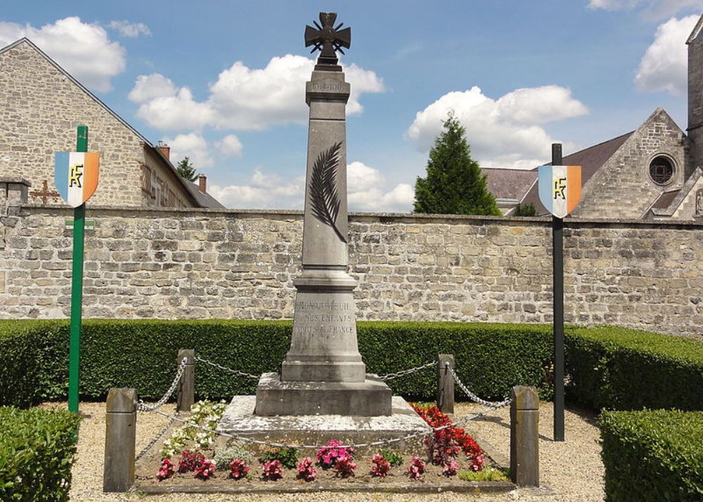 Oorlogsmonument Monampteuil