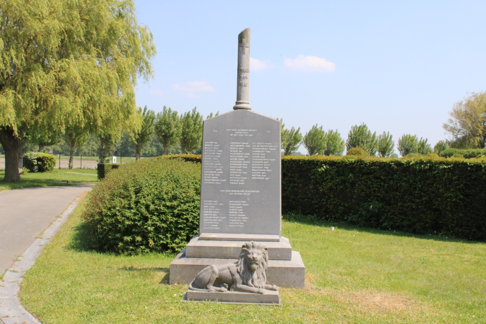 Monument Eerste Wereldoorlog Bredene #1