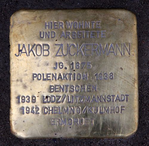 Stolpersteine Ackerstraße 167 #2