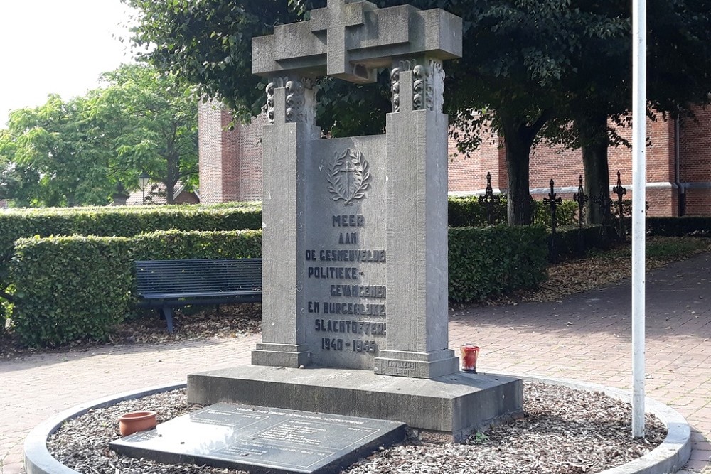 Oorlogsmonument Kerkhof Meer