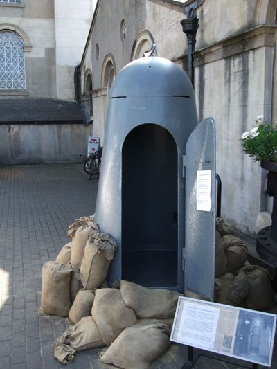 One-Person Air-Raid Shelter Kew Steam Bridge Museum