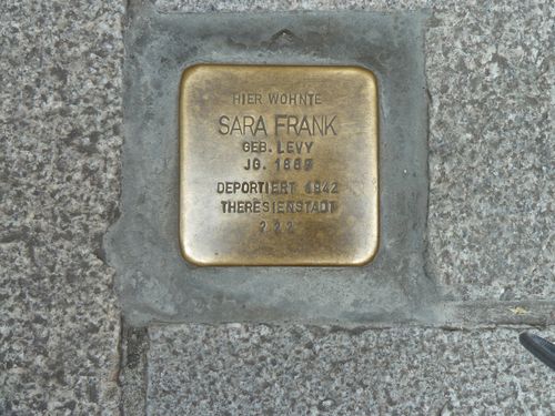 Stolperstein Krahnstrae 34 #1