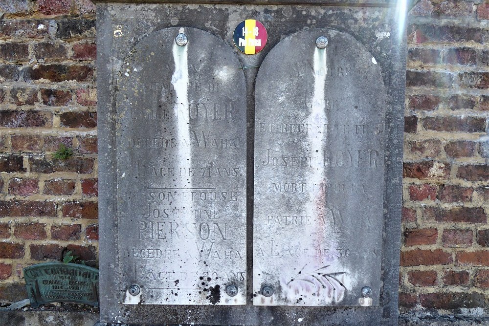 Belgische Oorlogsgraven Waha #2