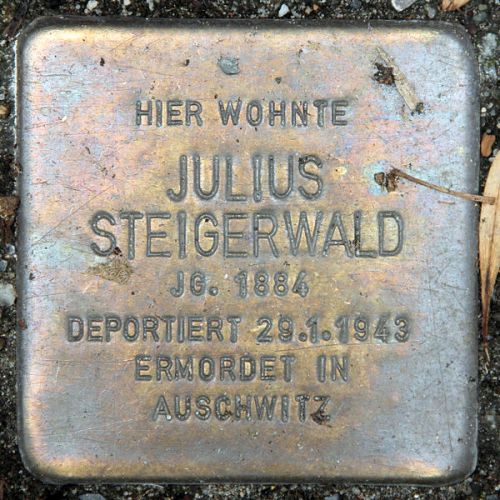 Stolpersteine Schsische Strae 6 #5