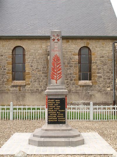 Oorlogsmonument Chevières #1